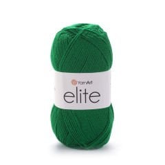 YARNART ELITE - EL ÖRGÜ İPİ ZÜMRÜT YEŞİLİ - 846