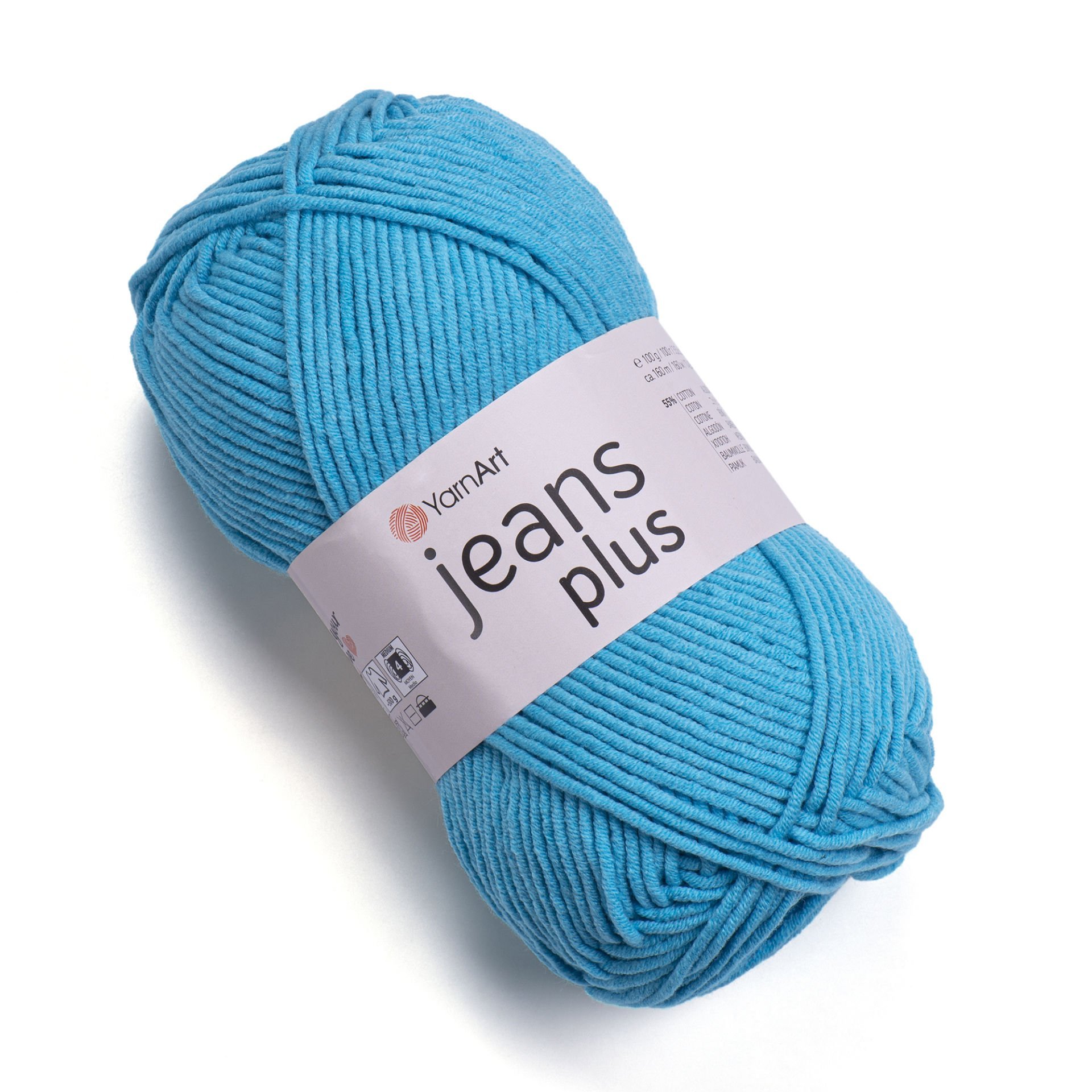 YARNART JEANS PLUS - EL ÖRGÜ İPİ TURKUAZ - 33