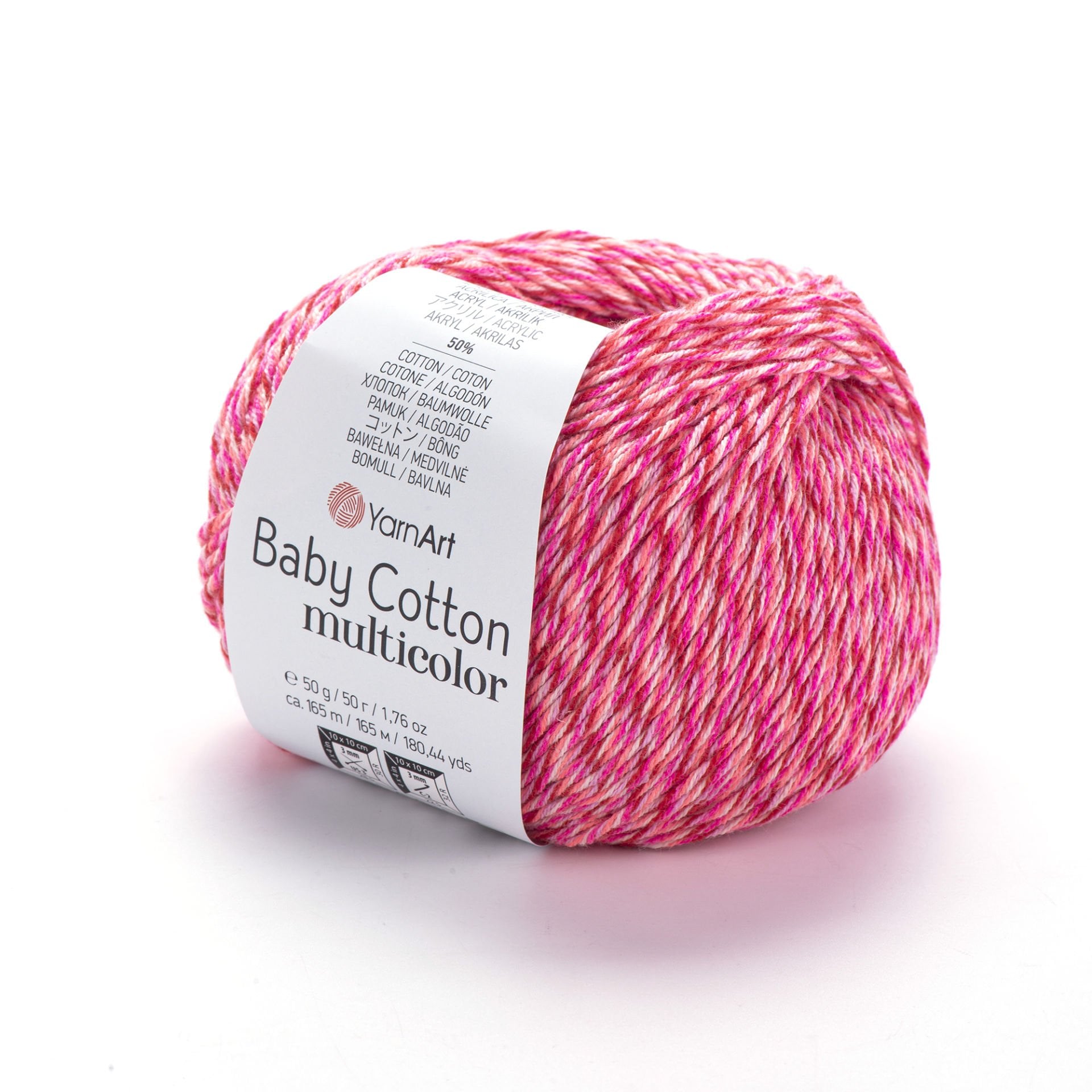 YARNART BABY COTTON MULTICOLOR - EBRULİ EL ÖRGÜ İPİ EBRULİ - 5214