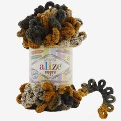ALİZE PUFFY COLOR - EBRULİ AKSESUAR EL ÖRGÜ İPİ EBRULİ - 6082