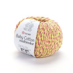 YARNART BABY COTTON MULTICOLOR - EBRULİ EL ÖRGÜ İPİ EBRULİ - 5215