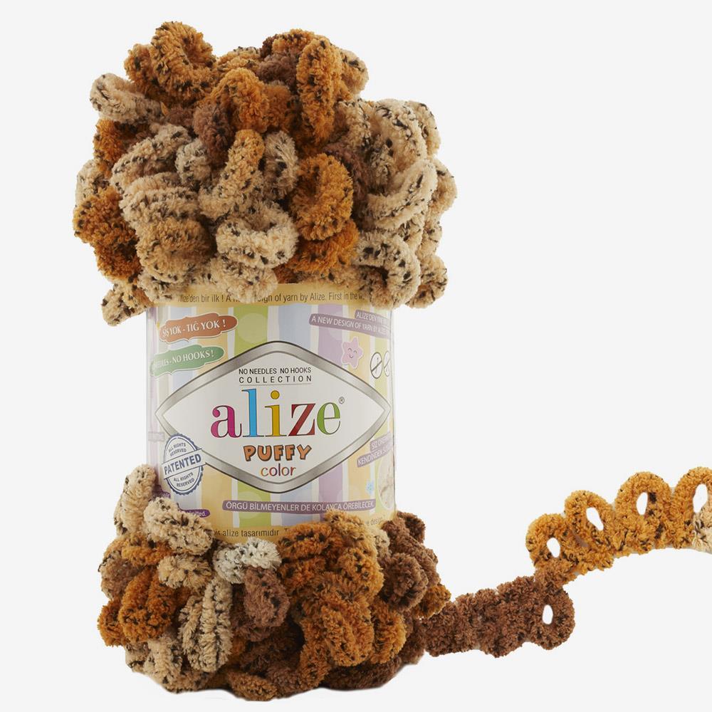 ALİZE PUFFY COLOR - EBRULİ AKSESUAR EL ÖRGÜ İPİ EBRULİ - 6080