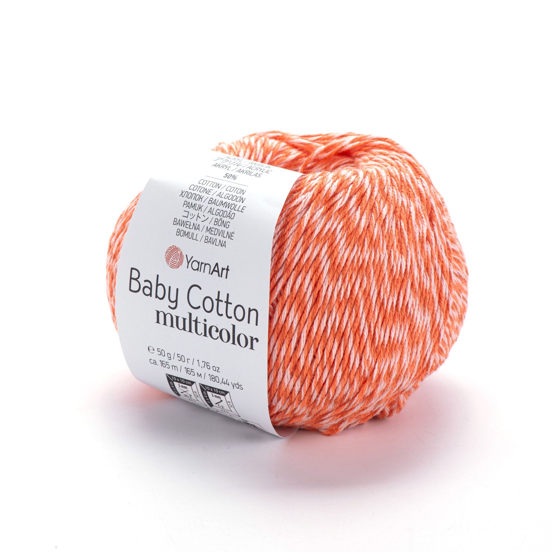 YARNART BABY COTTON MULTICOLOR - EBRULİ EL ÖRGÜ İPİ EBRULİ - 5216