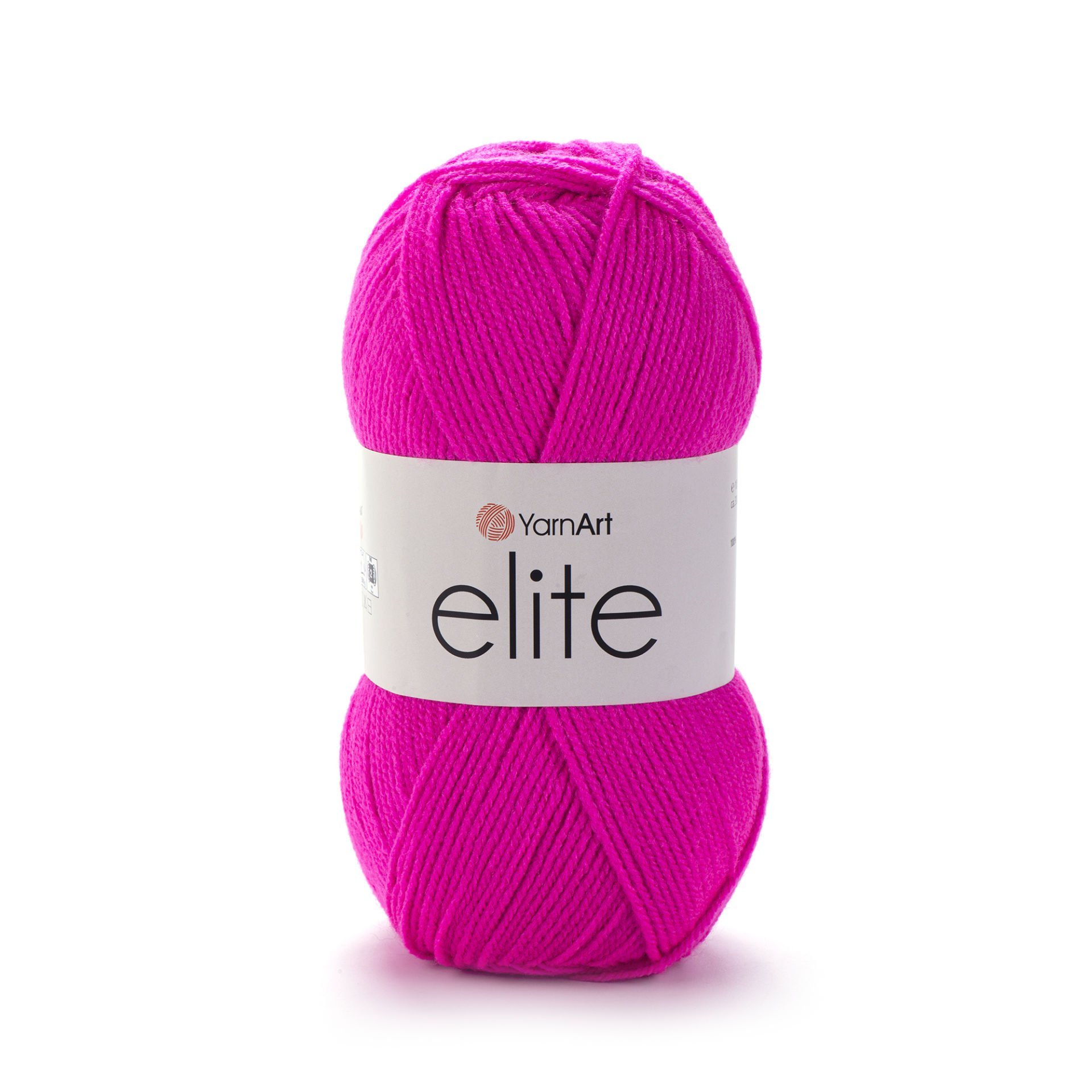 YARNART ELITE - EL ÖRGÜ İPİ FOSFORLU PEMBE - 174