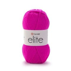 YARNART ELITE - EL ÖRGÜ İPİ FOSFORLU PEMBE - 174