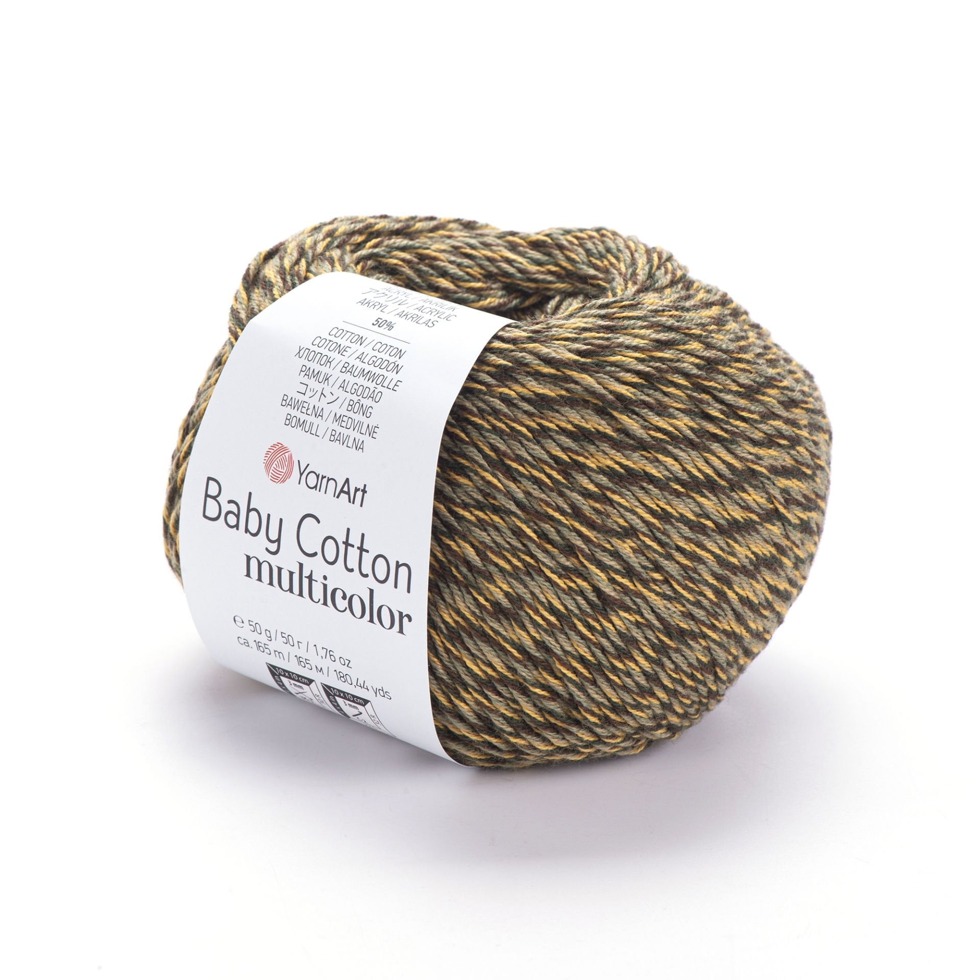 YARNART BABY COTTON MULTICOLOR - EBRULİ EL ÖRGÜ İPİ EBRULİ - 5219