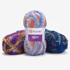 YARNART FRIZZY - EBRULİ EL ÖRGÜ İPİ