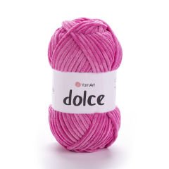 YARNART DOLCE - KADİFE EL ÖRGÜ İPİ PEMBE - 795