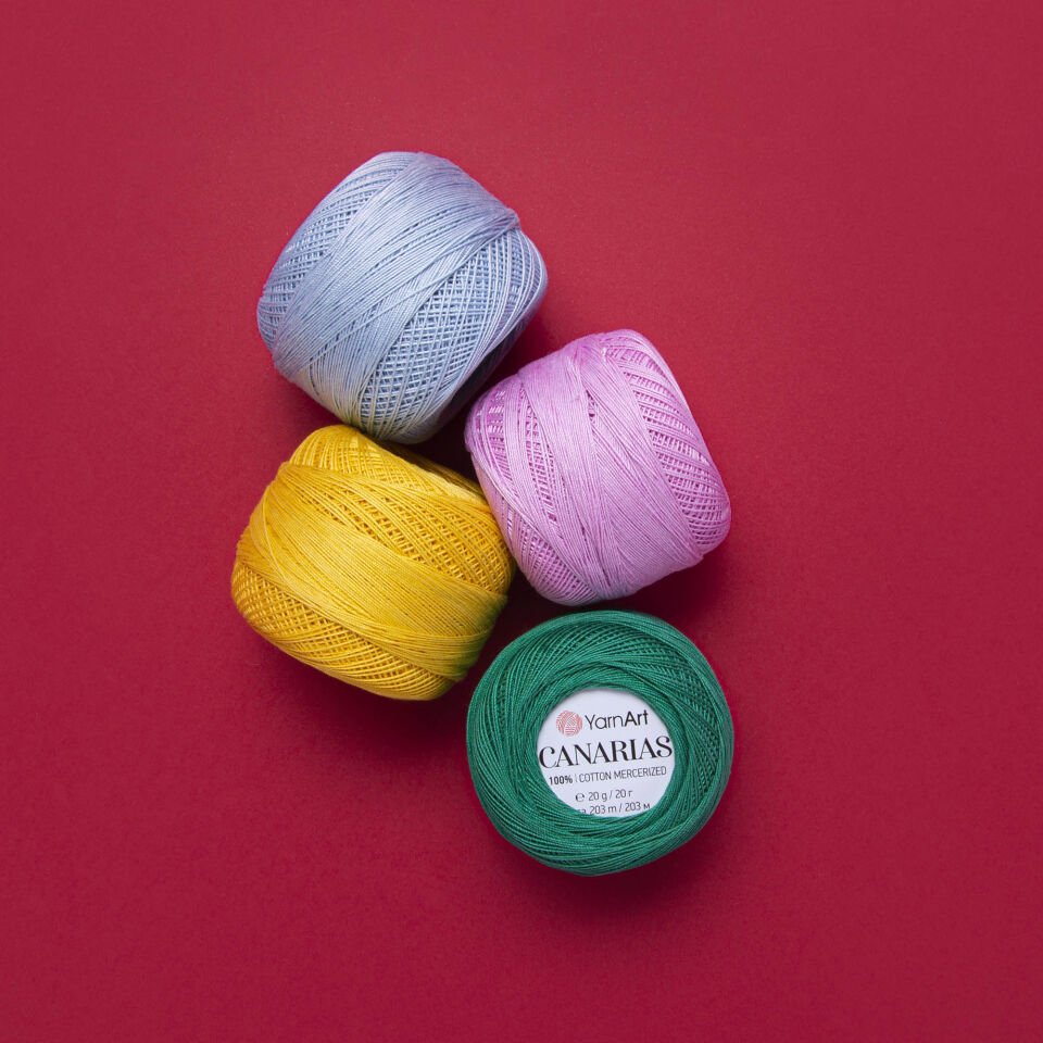 YARNART CANARIAS - MERSERİZE DANTEL İPİ
