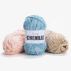 YARNART CHENILLE - KADİFE EL ÖRGÜ İPİ