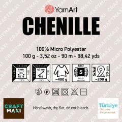 YARNART CHENILLE - KADİFE EL ÖRGÜ İPİ ZÜMRÜT YEŞİLİ - 574