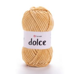 YARNART DOLCE - KADİFE EL ÖRGÜ İPİ BEJ - 855
