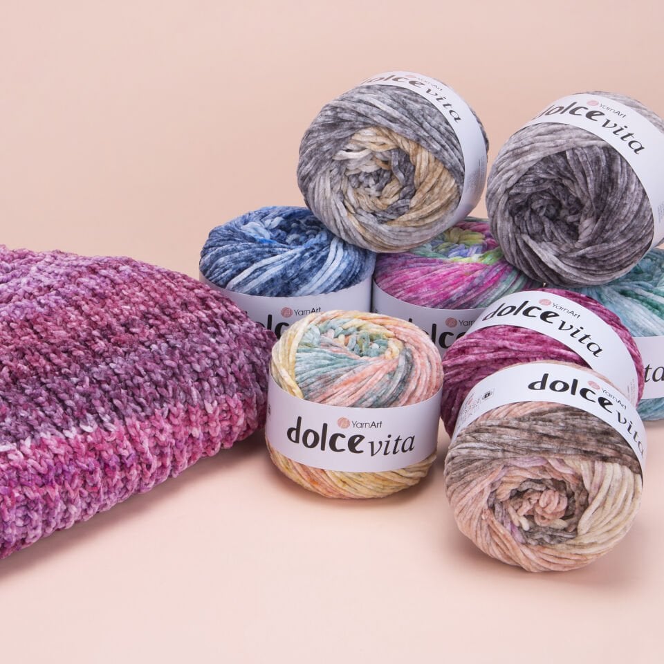YARNART DOLCE VITA - ÖRGÜ İPİ EBRULİ - 3409