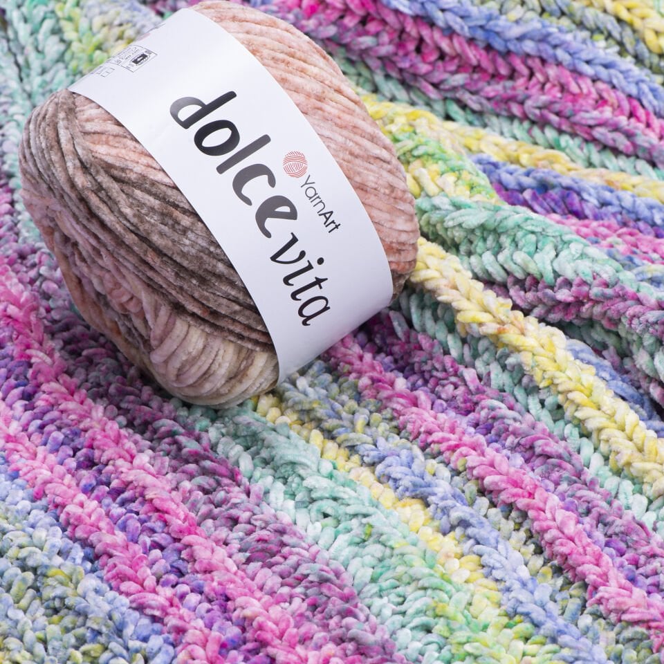 YARNART DOLCE VITA - ÖRGÜ İPİ EBRULİ - 3409