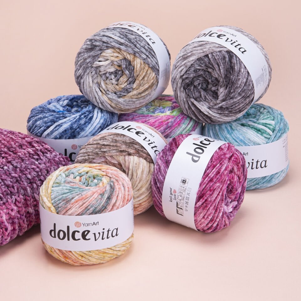 YARNART DOLCE VITA - ÖRGÜ İPİ EBRULİ - 3405