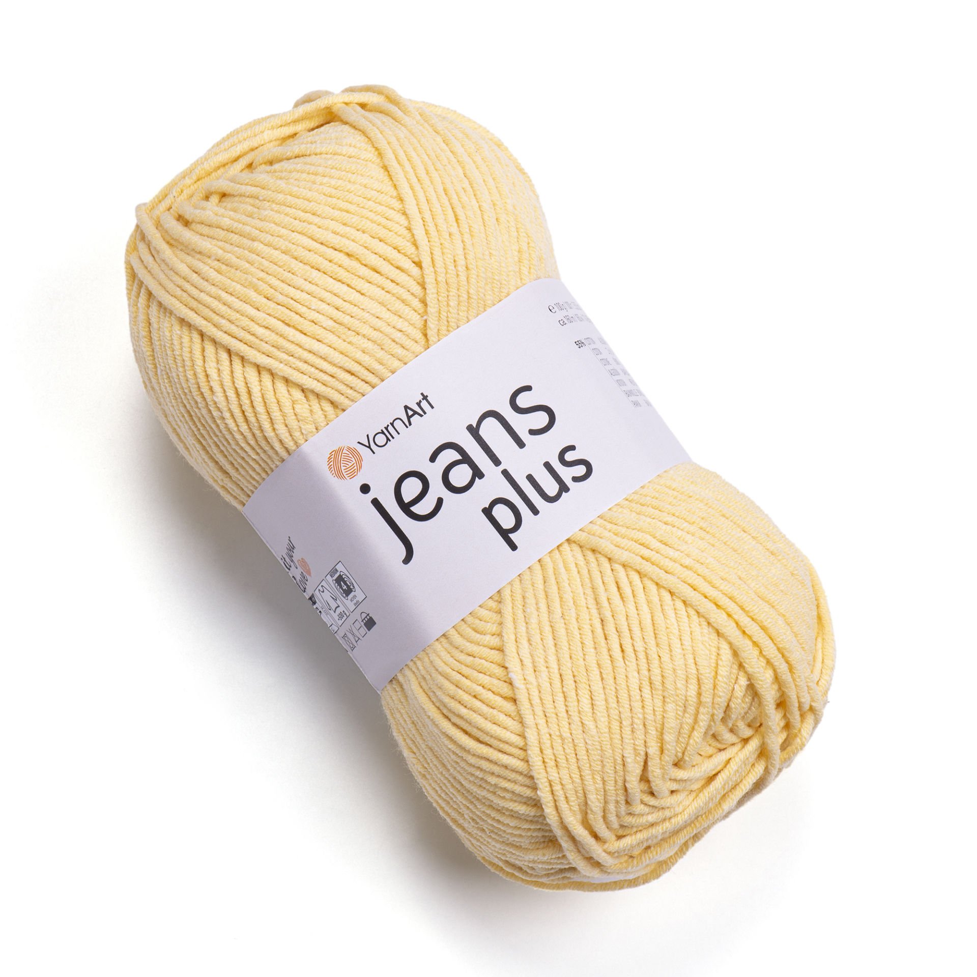 YARNART JEANS PLUS - EL ÖRGÜ İPİ SARI - 88