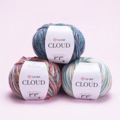 YARNART CLOUD - EBRULİ EL ÖRGÜ İPİ EBRULİ - 5318