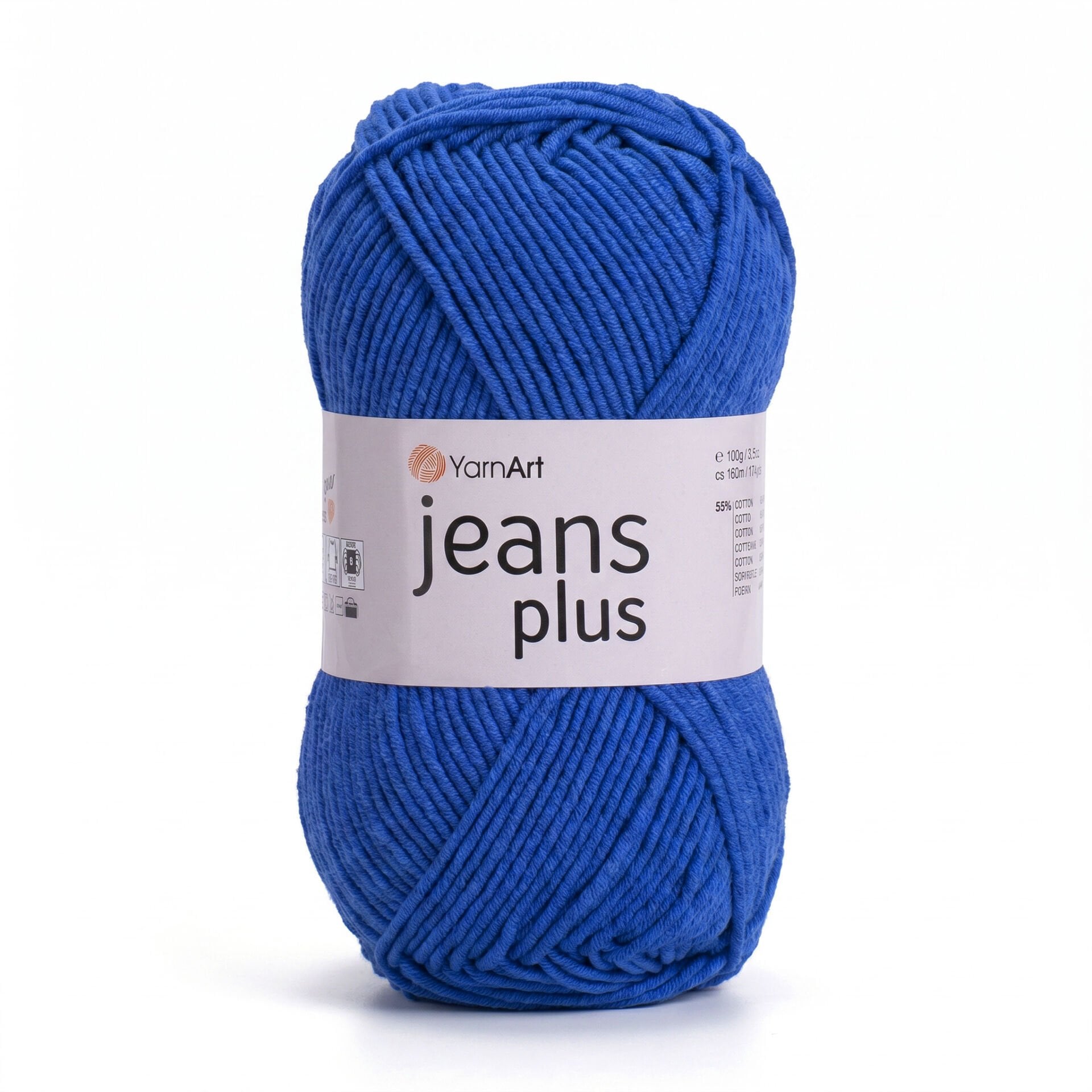 YARNART JEANS PLUS - EL ÖRGÜ İPİ KOYU MAVİ - 17