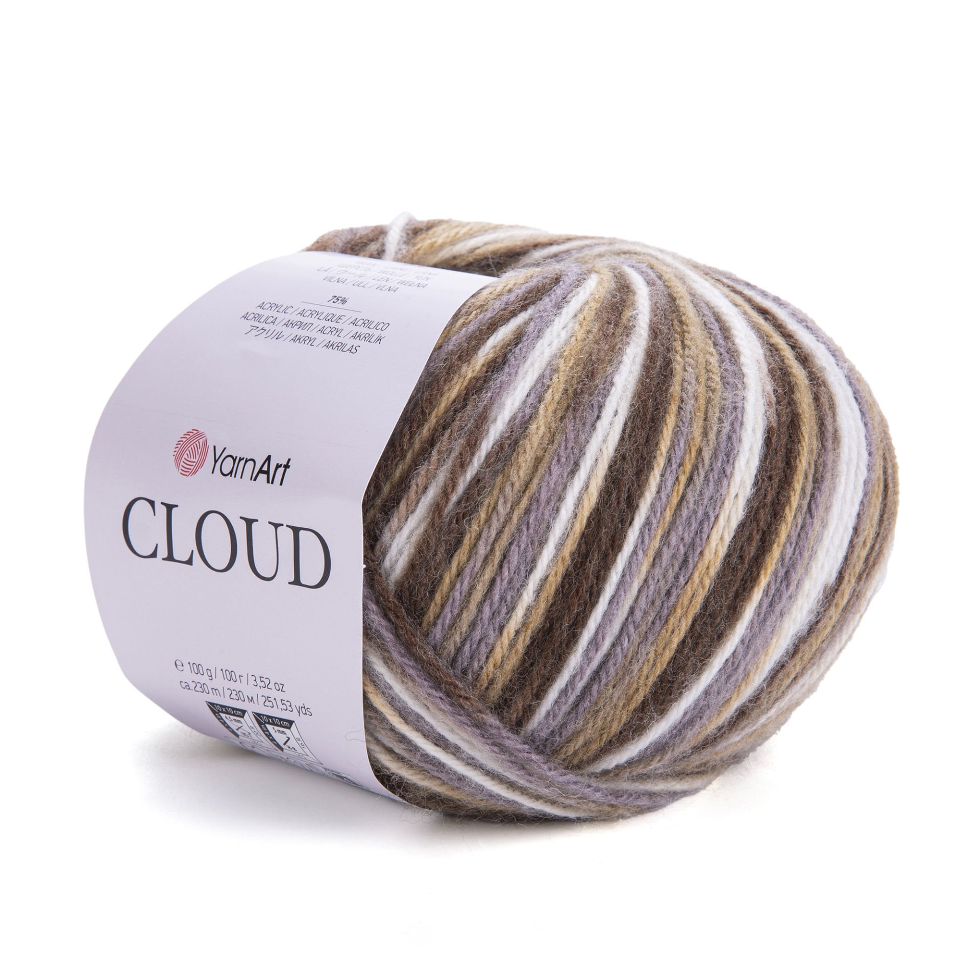 YARNART CLOUD - EBRULİ EL ÖRGÜ İPİ EBRULİ - 5302