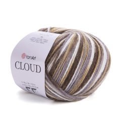 YARNART CLOUD - EBRULİ EL ÖRGÜ İPİ EBRULİ - 5302