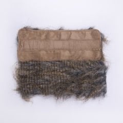 YARNART CUFFS - SUNİ KÜRK MANŞET BEYAZ - 01