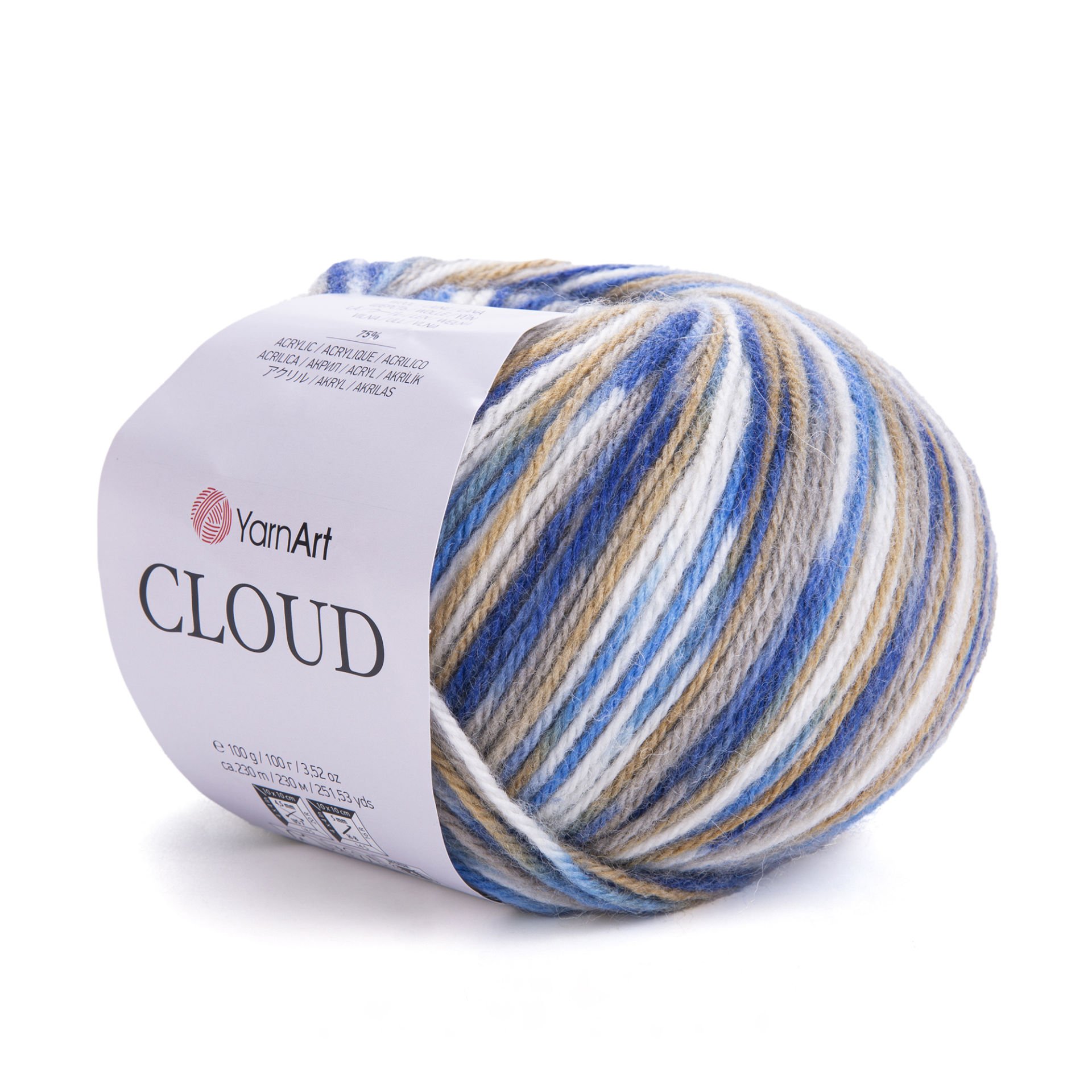 YARNART CLOUD - EBRULİ EL ÖRGÜ İPİ EBRULİ - 5303