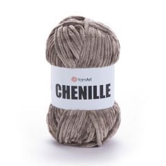 YARNART CHENILLE - KADİFE EL ÖRGÜ İPİ VİZON - 554