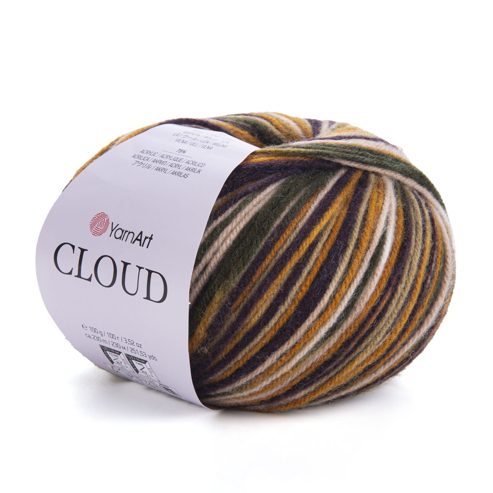 YARNART CLOUD - EBRULİ EL ÖRGÜ İPİ EBRULİ - 5308