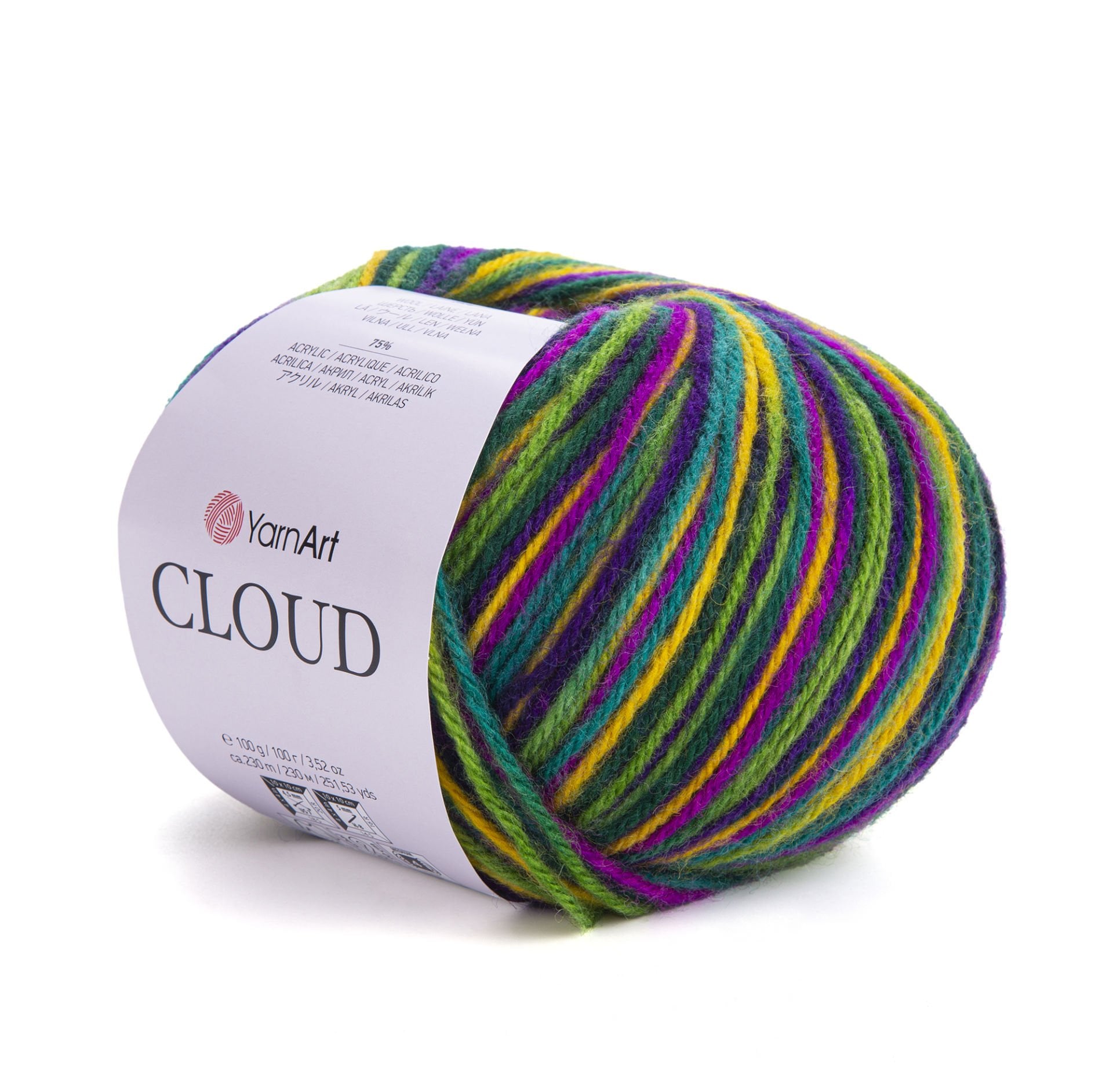 YARNART CLOUD - EBRULİ EL ÖRGÜ İPİ EBRULİ - 5309
