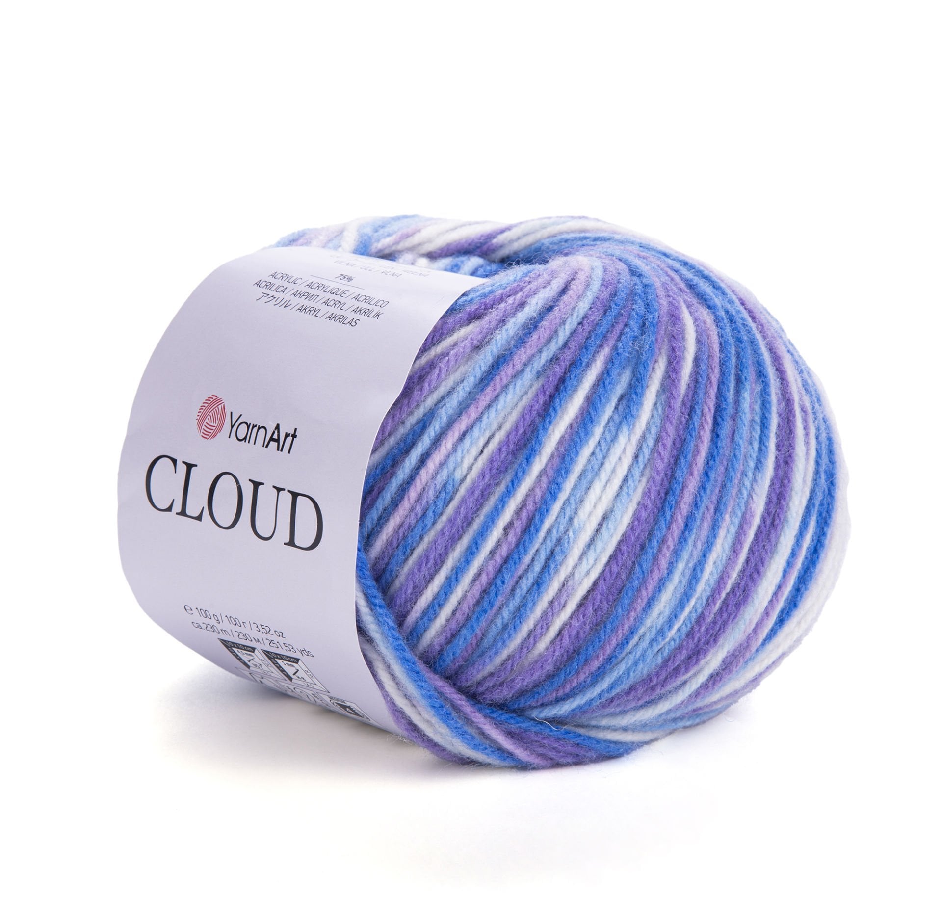 YARNART CLOUD - EBRULİ EL ÖRGÜ İPİ EBRULİ - 5312