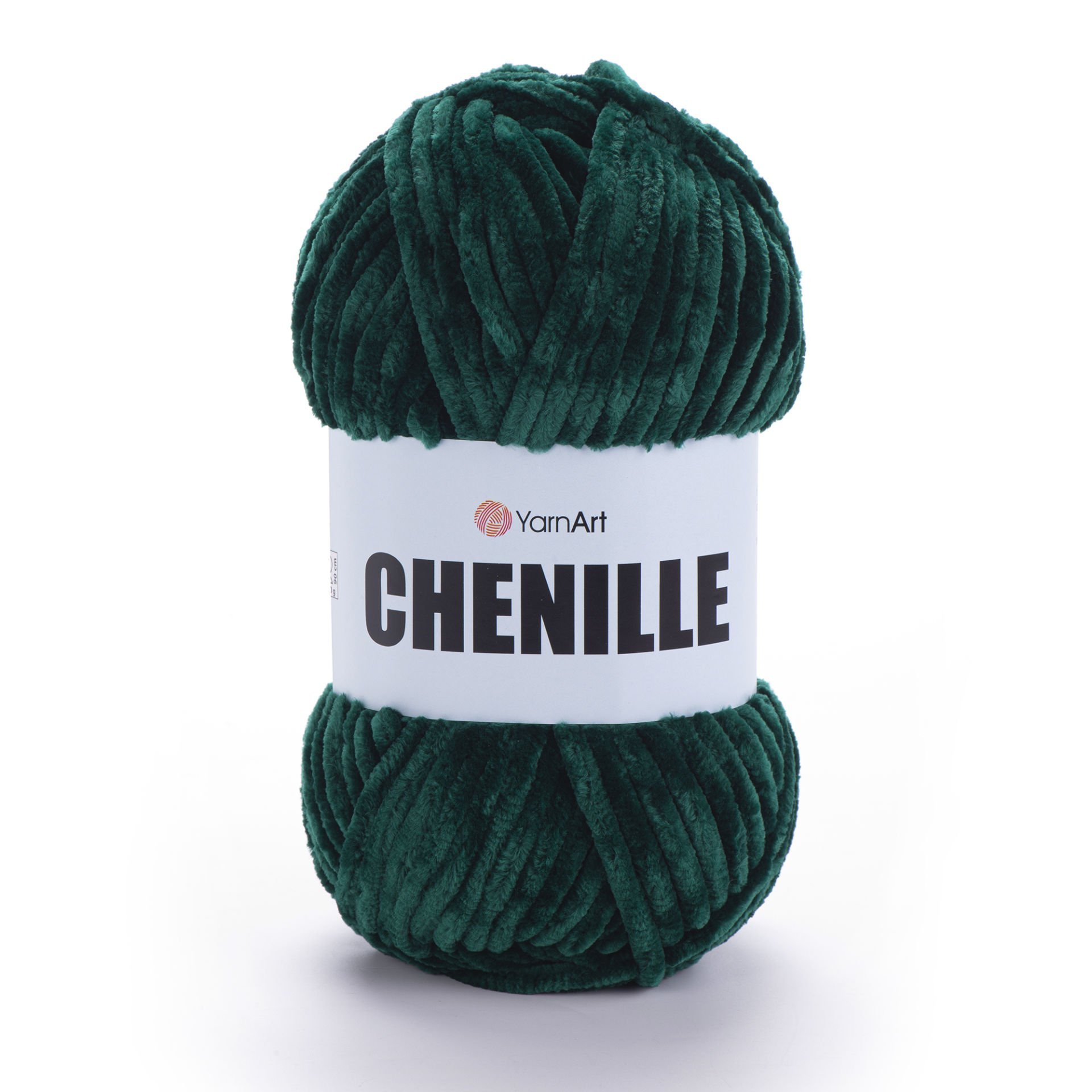 YARNART CHENILLE - KADİFE EL ÖRGÜ İPİ ZÜMRÜT YEŞİLİ - 574