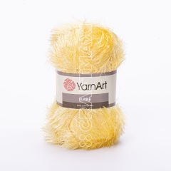YARNART RUMBA - SİMLİ EL ÖRGÜ İPİ SARI - 304
