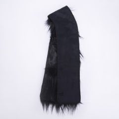 YARNART TUXEDE - SUNİ KÜRK ŞAL SİYAH - 02