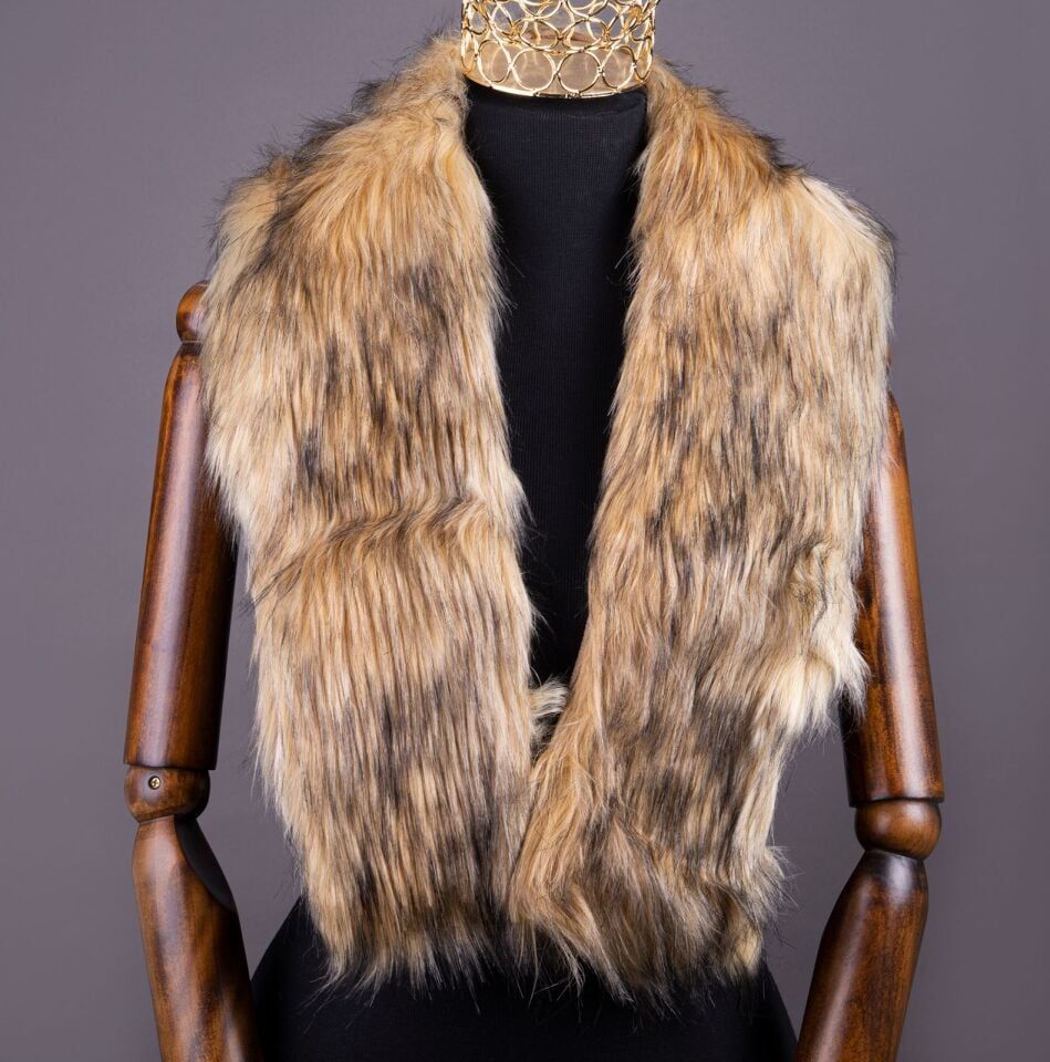 YARNART TUXEDE - SUNİ KÜRK ŞAL