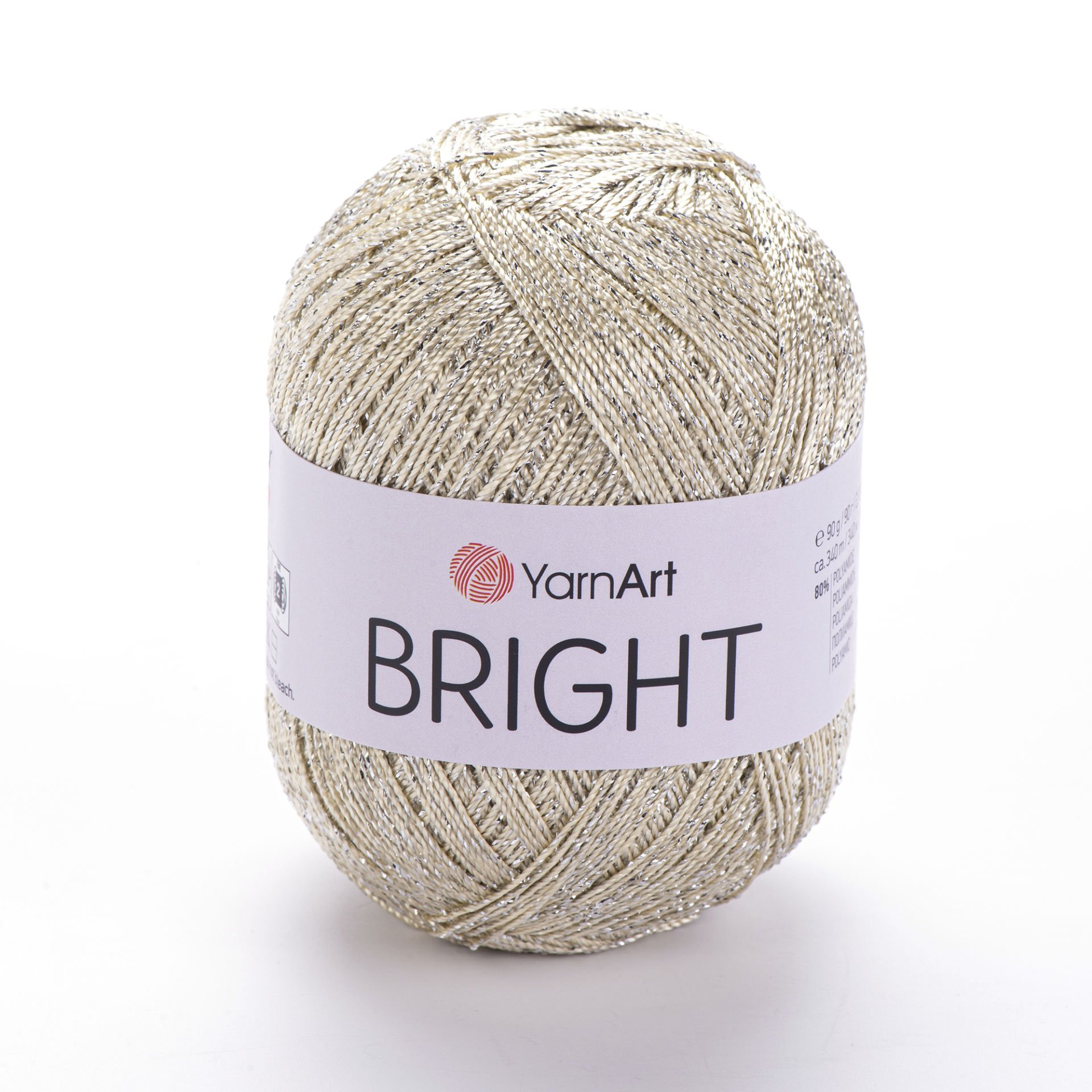 YARNART BRIGHT - SİMLİ EL ÖRGÜ İPİ ALTIN - 121