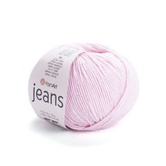YARNART JEANS - EL ÖRGÜ İPİ AÇIK PEMBE - 18