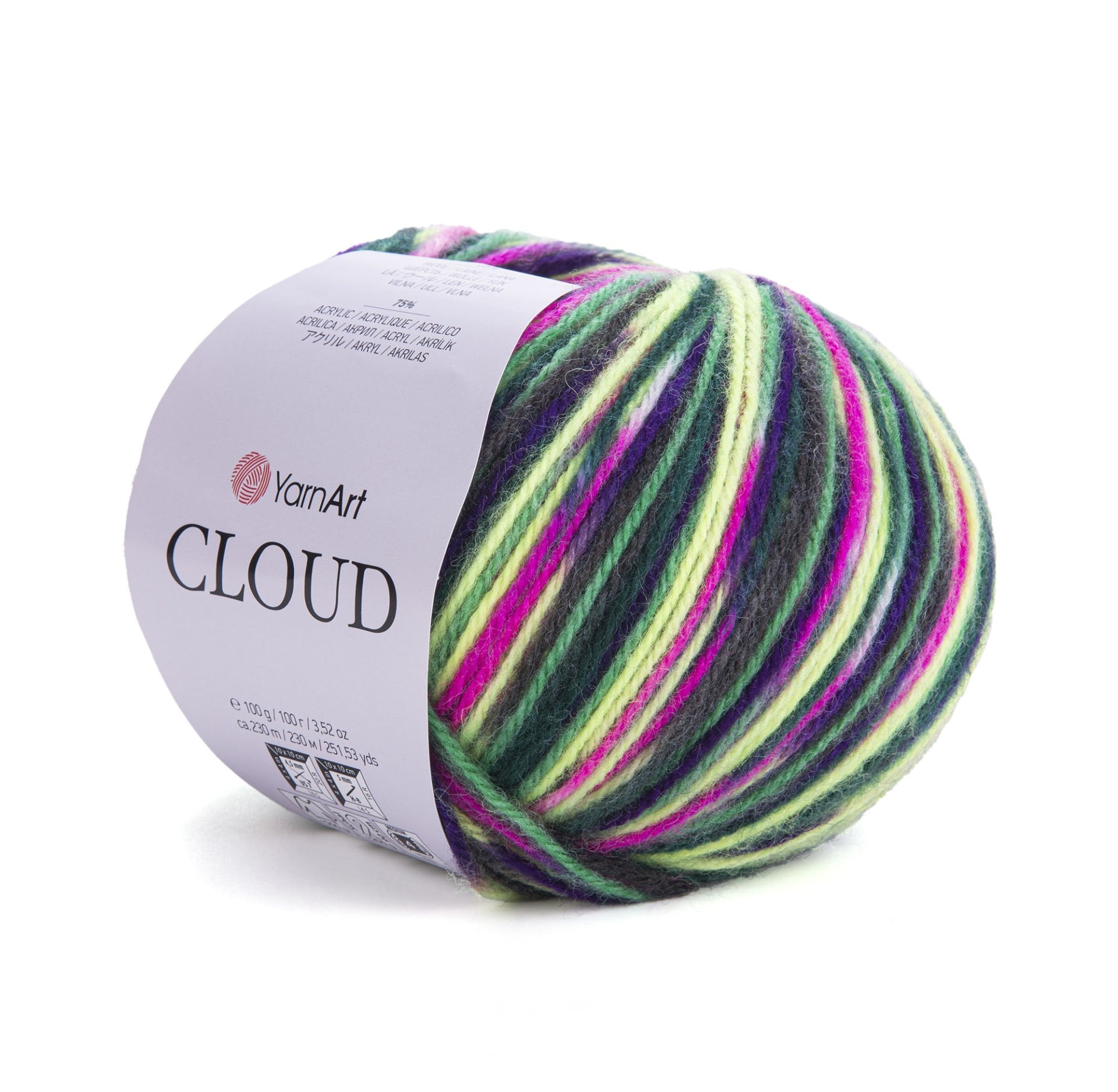 YARNART CLOUD - EBRULİ EL ÖRGÜ İPİ EBRULİ - 5318