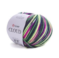 YARNART CLOUD - EBRULİ EL ÖRGÜ İPİ EBRULİ - 5318