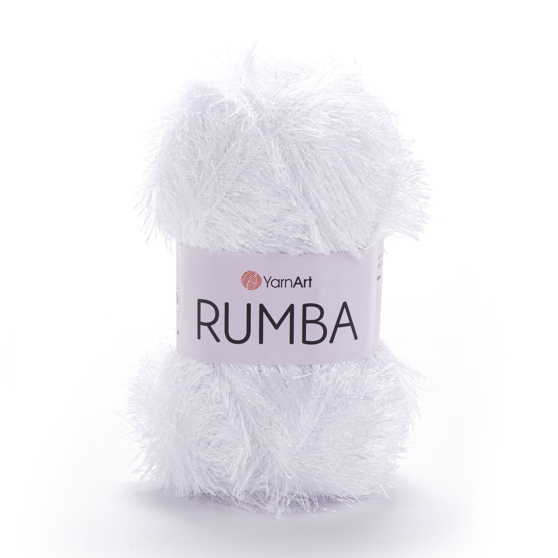 YARNART RUMBA - SİMLİ EL ÖRGÜ İPİ BEYAZ - 101