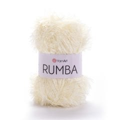 YARNART RUMBA - SİMLİ EL ÖRGÜ İPİ KREM - 108