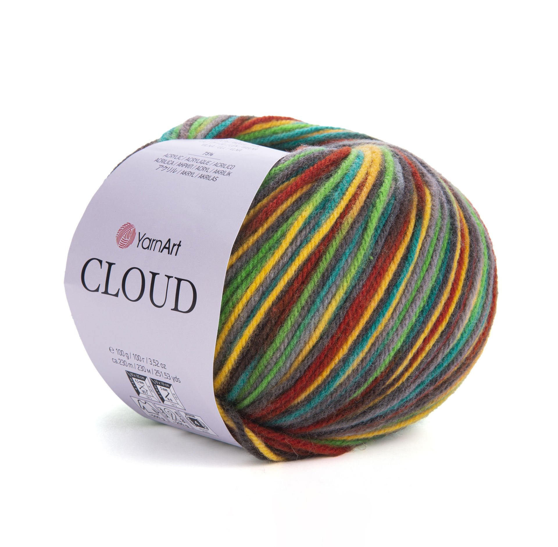 YARNART CLOUD - EBRULİ EL ÖRGÜ İPİ EBRULİ - 5321