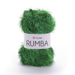 YARNART RUMBA - SİMLİ EL ÖRGÜ İPİ YEŞİL - 102