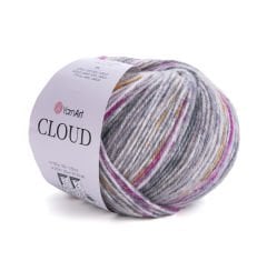 YARNART CLOUD - EBRULİ EL ÖRGÜ İPİ EBRULİ - 9201