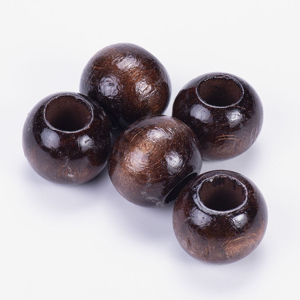 AHŞAP BONCUK 25 MM - 5Lİ PAKET