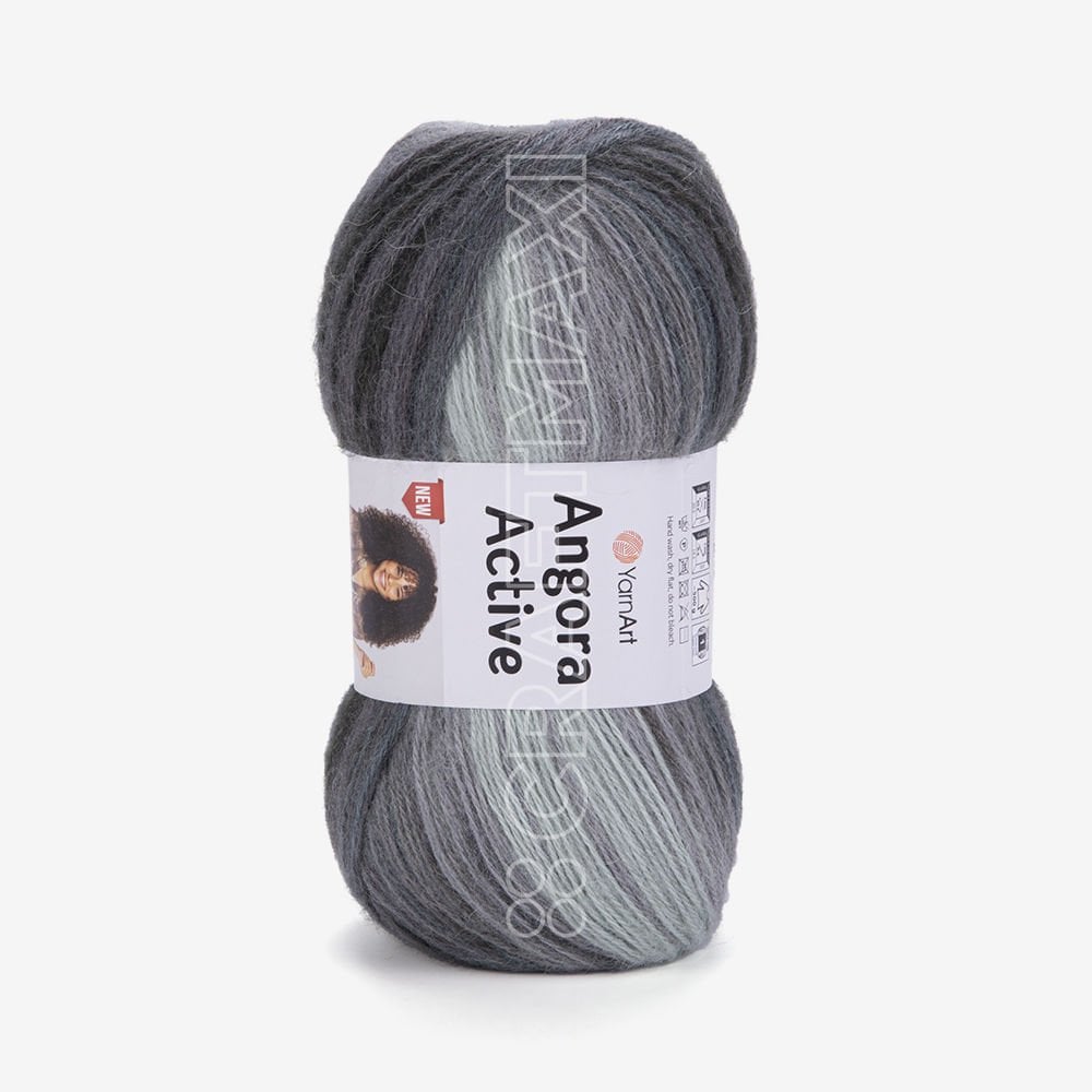 YARNART ANGORA ACTIVE NEW - EBRULİ EL ÖRGÜ İPİ EBRULİ - 840