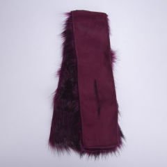 YARNART X-SCARF - SUNİ KÜRK ŞAL SİYAH - 02