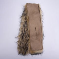 YARNART X-SCARF - SUNİ KÜRK ŞAL SİYAH - 02