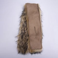 YARNART X-SCARF - SUNİ KÜRK ŞAL SİYAH - 02