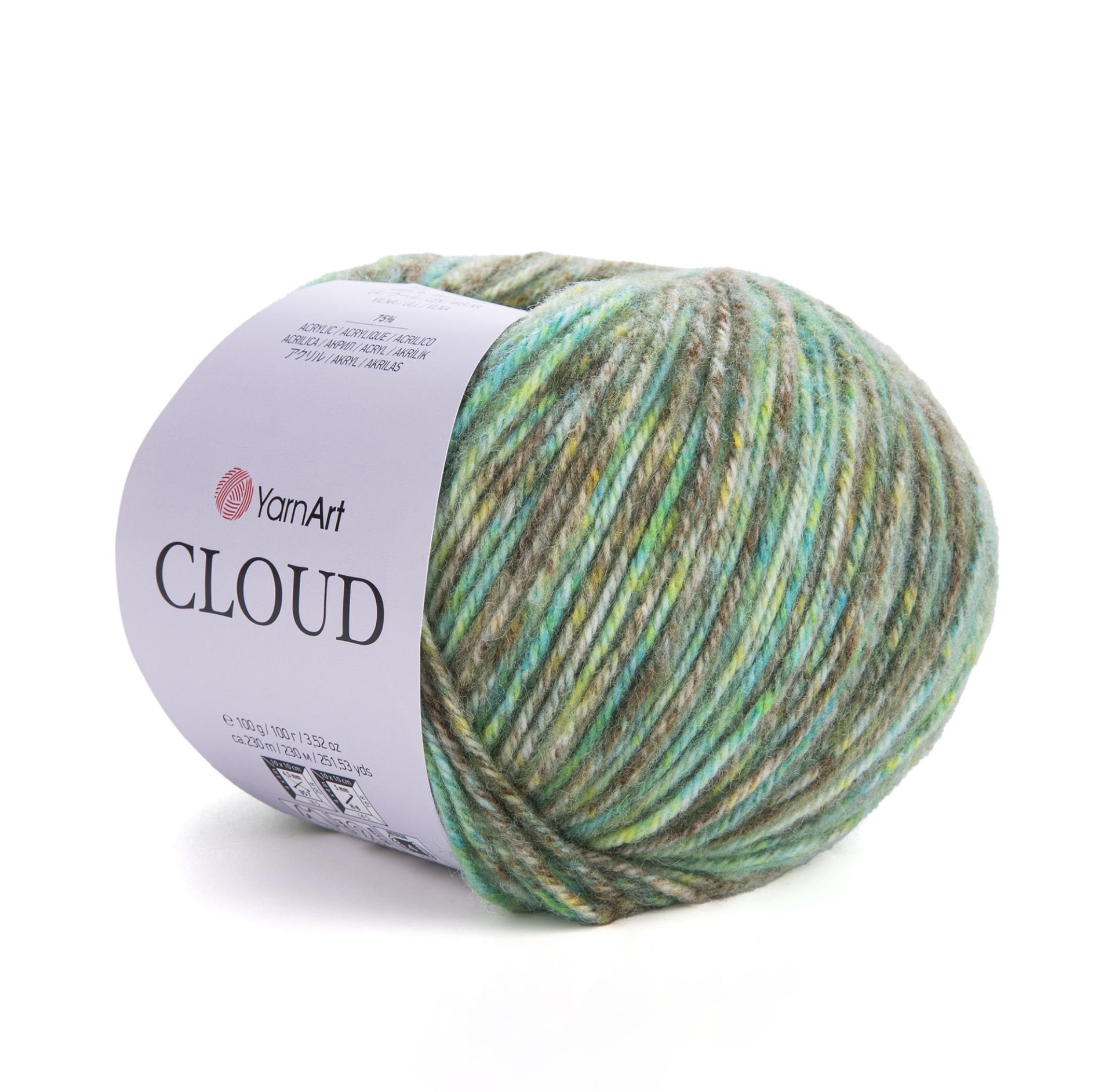 YARNART CLOUD - EBRULİ EL ÖRGÜ İPİ EBRULİ - 9202