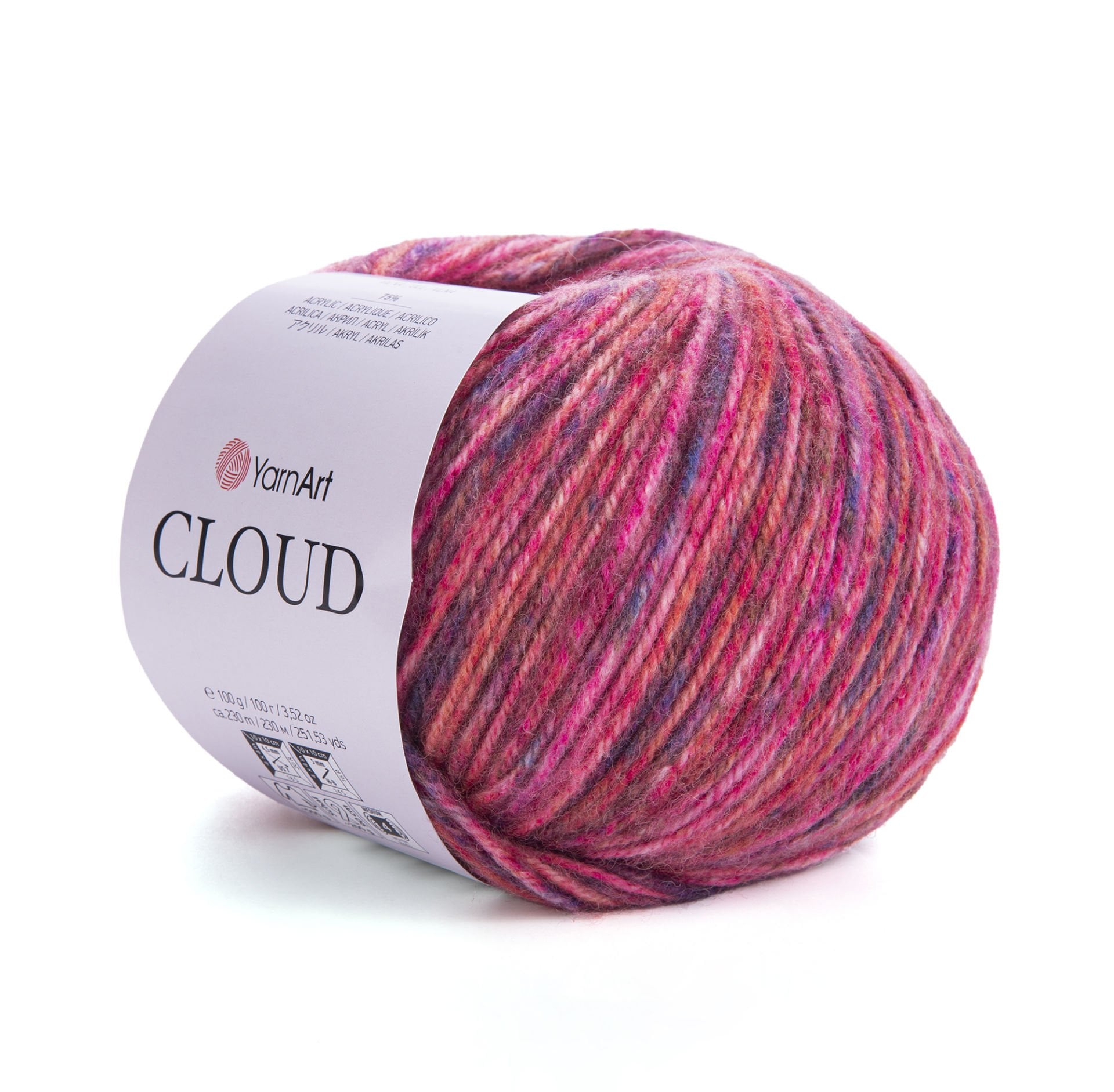 YARNART CLOUD - EBRULİ EL ÖRGÜ İPİ EBRULİ - 9209